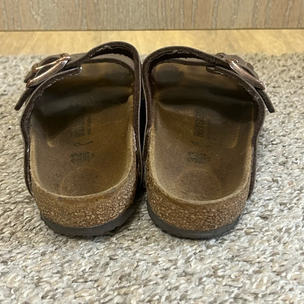 Birkenstock Arizona Sandals Mocha Unisex Little Kids Brown Size 32 1 Outdoor Run